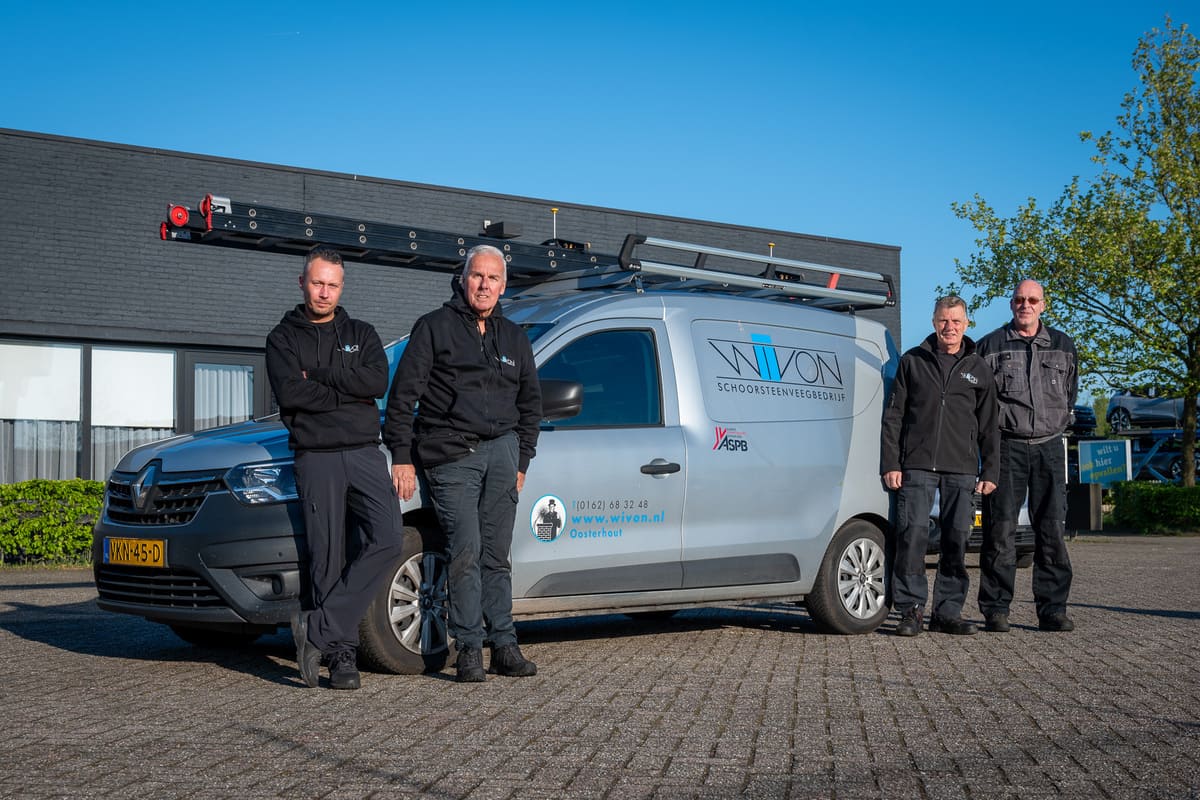 Schoorsteenveger in Etten-Leur